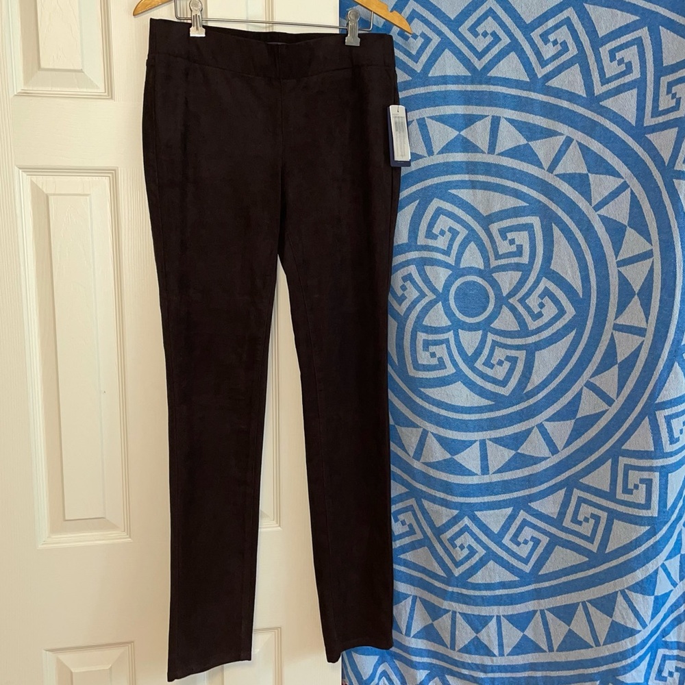 New brown velvet jeggings